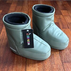 Moon Boot No Lace Rubber Boots
